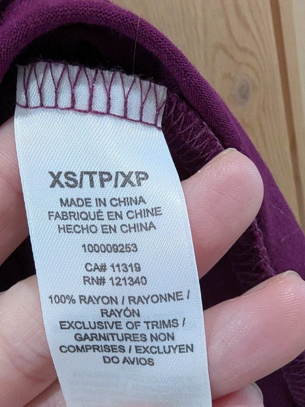 4/$40  Dynamite Purple V-Neck Racerback Tank Top - Picture 6 of 6